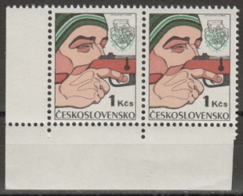 2232 / 2235 pár - vodorovně ** - 1977